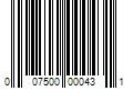 Barcode Image for UPC code 007500000431