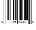 Barcode Image for UPC code 007501326455