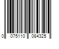 Barcode Image for UPC code 0075110084325