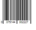 Barcode Image for UPC code 0075144002227