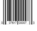 Barcode Image for UPC code 007517000073