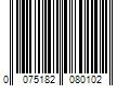 Barcode Image for UPC code 0075182080102