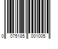 Barcode Image for UPC code 0075185001005