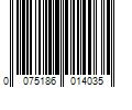 Barcode Image for UPC code 0075186014035