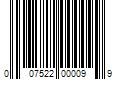 Barcode Image for UPC code 007522000099