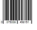 Barcode Image for UPC code 0075338458151