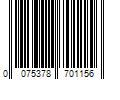 Barcode Image for UPC code 0075378701156