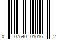 Barcode Image for UPC code 007540010162