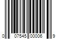 Barcode Image for UPC code 007545000069