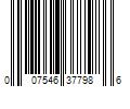 Barcode Image for UPC code 007546377986