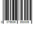 Barcode Image for UPC code 0075536353005