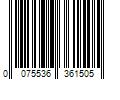 Barcode Image for UPC code 0075536361505