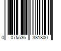 Barcode Image for UPC code 0075536381800