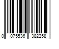 Barcode Image for UPC code 0075536382258