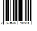 Barcode Image for UPC code 0075536451015