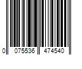 Barcode Image for UPC code 0075536474540