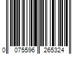 Barcode Image for UPC code 0075596265324