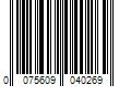 Barcode Image for UPC code 0075609040269