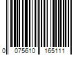 Barcode Image for UPC code 0075610165111