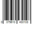 Barcode Image for UPC code 0075610430103