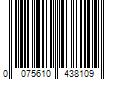 Barcode Image for UPC code 0075610438109