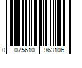 Barcode Image for UPC code 0075610963106. Product Name: BLACK AND WHITE Black & White Skin Tone Cream 1.5 oz