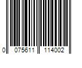 Barcode Image for UPC code 0075611114002