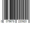 Barcode Image for UPC code 0075678220920