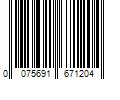 Barcode Image for UPC code 0075691671204