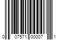 Barcode Image for UPC code 007571000071