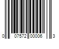 Barcode Image for UPC code 007572000063