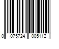 Barcode Image for UPC code 0075724005112