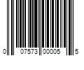 Barcode Image for UPC code 007573000055