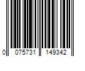 Barcode Image for UPC code 0075731149342