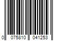 Barcode Image for UPC code 0075810041253