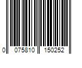 Barcode Image for UPC code 0075810150252