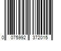 Barcode Image for UPC code 0075992372015