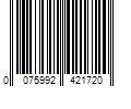 Barcode Image for UPC code 0075992421720