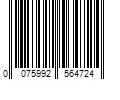 Barcode Image for UPC code 0075992564724