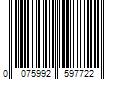 Barcode Image for UPC code 0075992597722