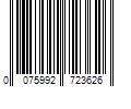 Barcode Image for UPC code 0075992723626