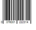 Barcode Image for UPC code 0076001222314