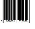 Barcode Image for UPC code 0076001525026