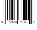 Barcode Image for UPC code 007600320149