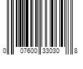 Barcode Image for UPC code 007600330308