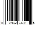 Barcode Image for UPC code 007602033115