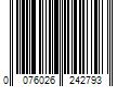 Barcode Image for UPC code 0076026242793