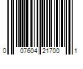 Barcode Image for UPC code 007604217001