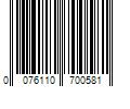 Barcode Image for UPC code 0076110700581