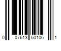 Barcode Image for UPC code 007613501061